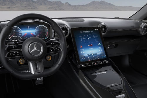 Dashboard View of AMG SL 2026 