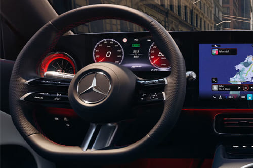 Mercedes-Benz CLA Electric Steering Wheel