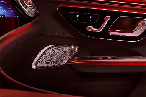 door handle interior of Mercedes-Benz AMG EQE SUV
