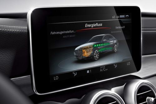 C-Class Coupe touch screen