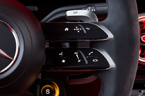 مرسيدس بنز الفئة- جي ال اى Multi Function Steering