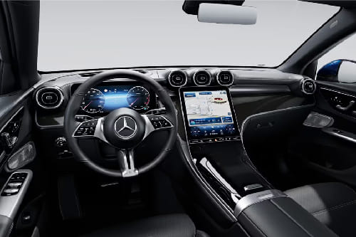 Dashboard View of جي إل سي-كلاس كوبيه