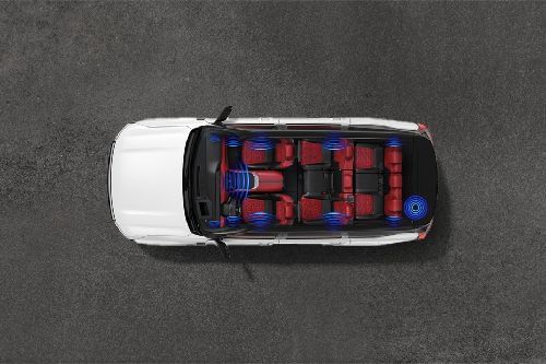 Nissan Patrol Front And Rear Seats Together