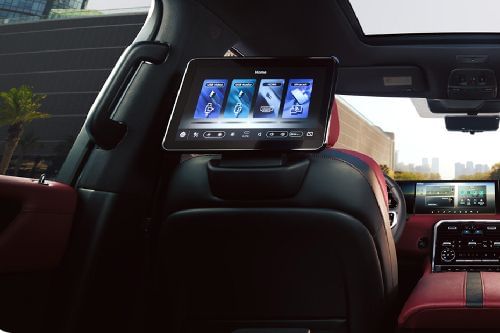 Rear Seat Entertainment of Nissan Patrol