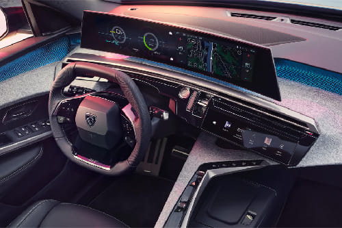 Dashboard View of 3008