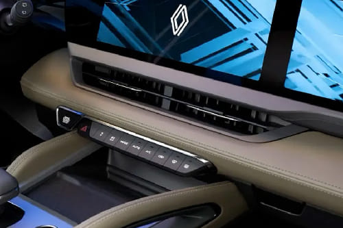 Front AC Controls of رينو كوليوس