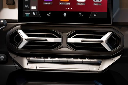 Front AC Controls of رينو داستر