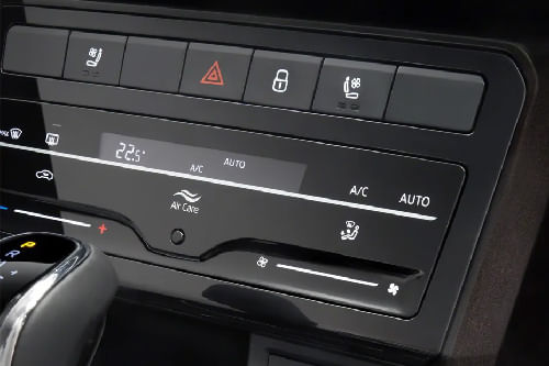 Front AC Controls of Skoda Kushaq