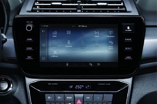 Front AC Controls of Ssangyong Tivoli