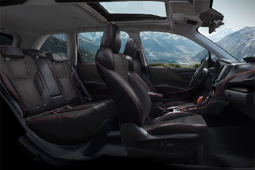 Subaru Forester Front And Rear Seats Together