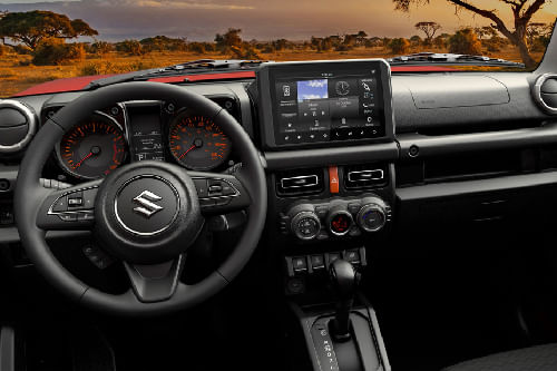 Dashboard View of Jimny 5 Door