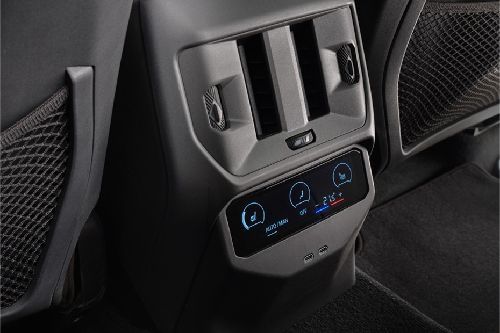 X3 Rear AC Controls
