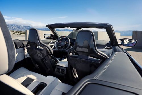 BMW M4 Convertible Front And Rear Seats Together