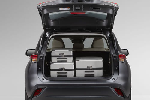 Storage Closer View of تويوتا هايلاندر