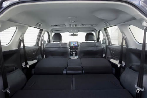 Folding Seats of Toyota Veloz