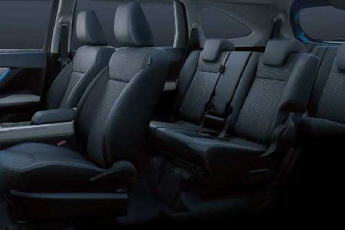 Front And Rear Seats Together