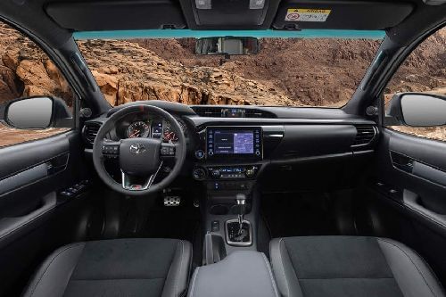Dashboard View of Hilux