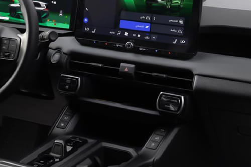 Front AC Controls of Toyota RAV4 2026