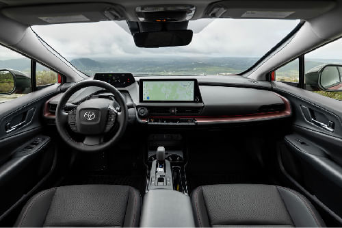 Dashboard View of Prius