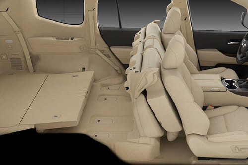 Folding Seats of Toyota Land Cruiser