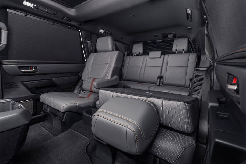 Folding Seats of Toyota Sequoia