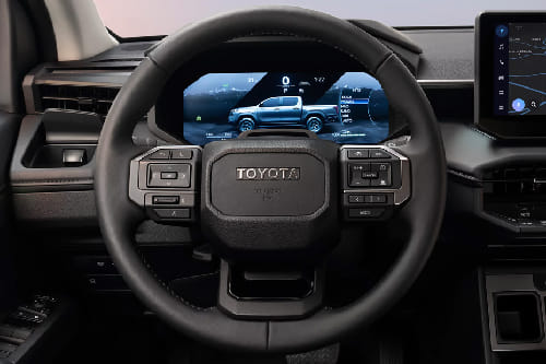 تويوتا هايلوكس بي إي في Steering Wheel