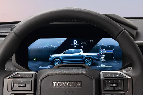 هايلوكس بي إي في TachoMeter