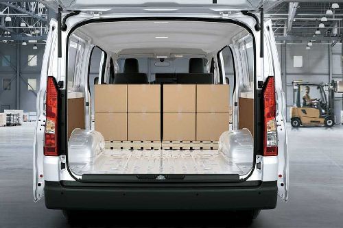 Storage Closer View of Toyota Hiace