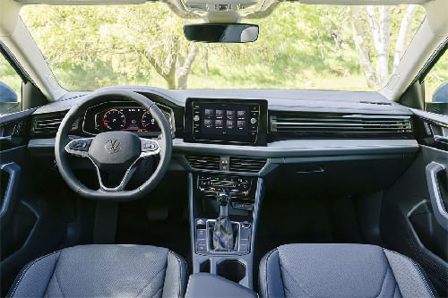 Dashboard View of Jetta