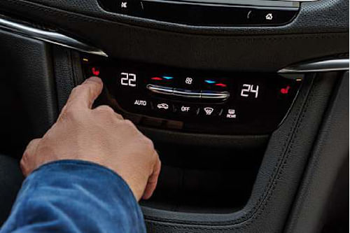 Front AC Controls of Cadillac XT5