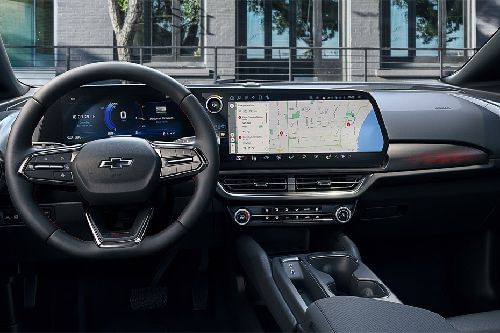 Dashboard View of Equinox Ev