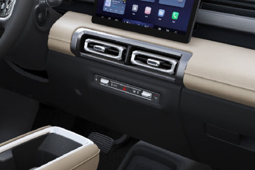 Front AC Controls of Chevrolet Spark EUV