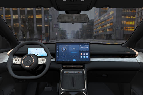 Dashboard View of Captiva PHEV