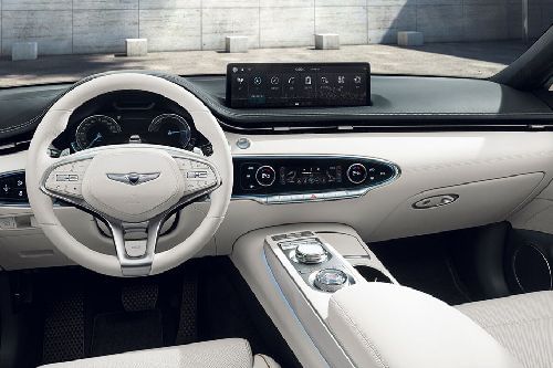 Dashboard View of EV GV 70