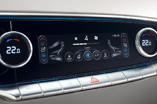 Front AC Controls of Genesis EV GV 70