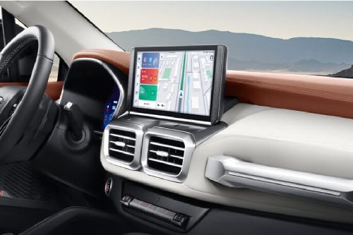 Front AC Controls of Maxus D90 Max