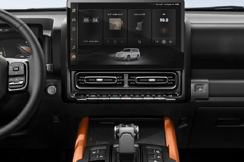 Front AC Controls of Haval H9