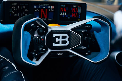 Bugatti Bolide Steering Wheel