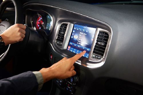 Charger touch screen