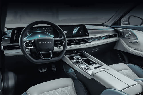 Dashboard View of Arrizo 8 Pro