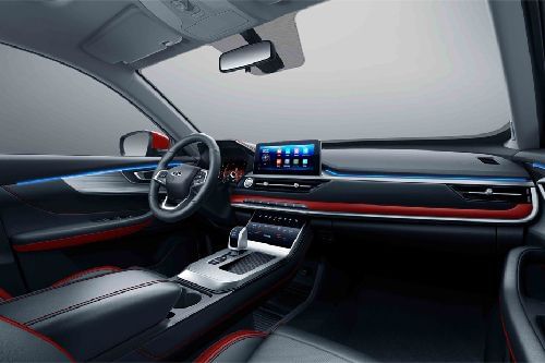 Dashboard View of Tiggo 4 Pro