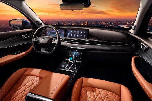 Dashboard View of Tiggo 8 Pro Max