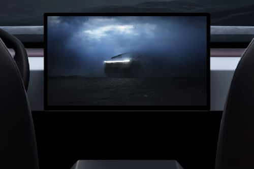 Stereo View of Cybertruck